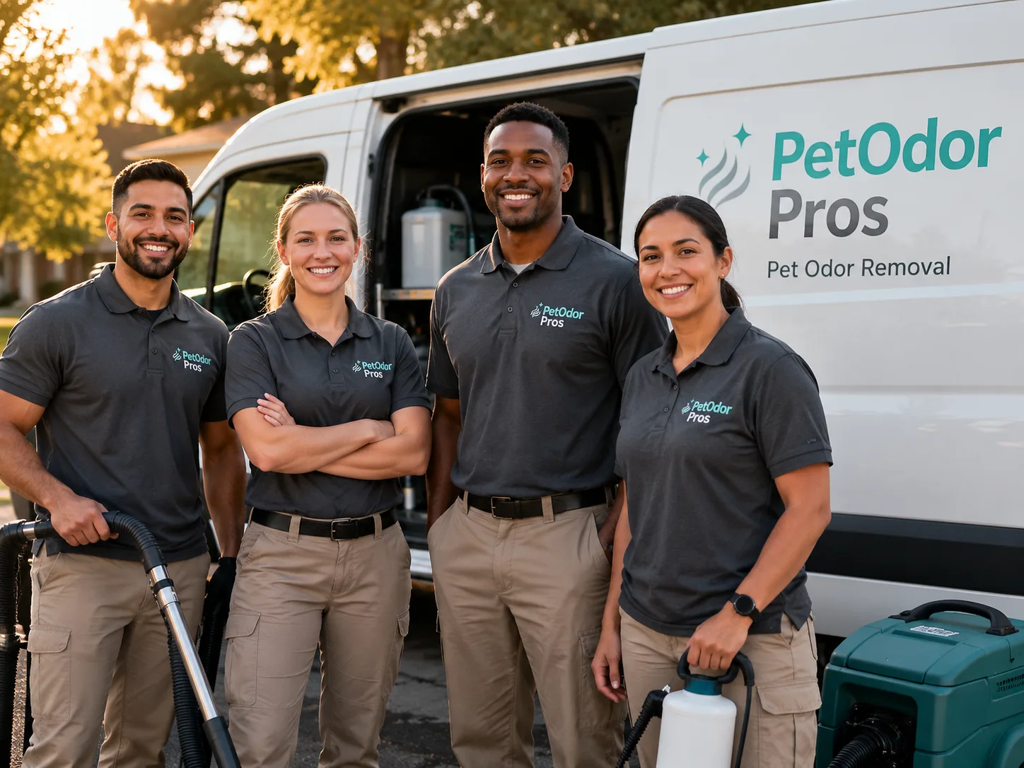 Pet Odor Removal team serving Warrington, PA